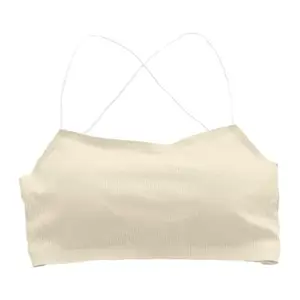 The Purple Tree Cotton Polyester Secret Women Crop Top Bralette (Black, 1 Pc, Free Size) Padded, Removable Pads, Slip On, T-Shirt Bra, Cute