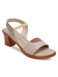 Stepee Women Synthetic Women Flats Sandal Slip-On fancy Daily Office Footwear (CREAM, numeric_3)