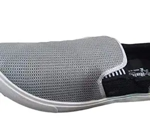 SHRI Balaji Shoe Mens Grey Sport Shoe - 6 UK (SHA-85)