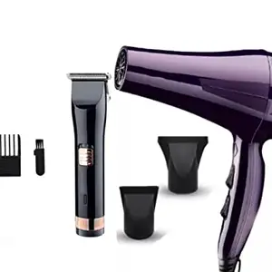 Hairdryer & trimmer combo pack hair dryer for men women with beard trimmer for men kids
