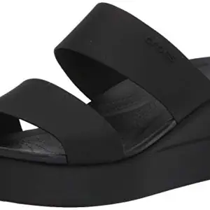 crocs Women's Black/Black Fashion Sandals - 8 UK (41.5 EU) (10 US) (206219-060)-W10