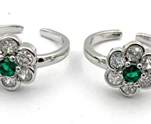 VRINDAM JEWELLERS Exclusive 925 Sterling Silver Toe Rings for Women | Gift for Women and Girls | Bichiya for Women Combo | Accessories Jewellery for Women | Certificate of Authenticity