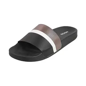 Mochi Women's Black Synthetic Sandals 6-UK 39 (EU) (41-4105)