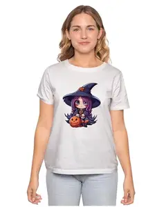 Men's & Women's Regular Fit T-Shirt Just Be Happy - Smile 100% Cotton Unise T-Shirt White|Females(HALPUMUNX-White S Men GoalRT,)