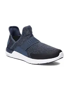 Puma Unisex-Adult NRGY Dynamo Slip on Dark Denim-Palace Blue Running Shoe - 10 UK (19356402)