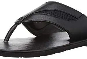 Carlton London Men's Black Outdoor Sandals-6 UK (40 EU) (7 US) (CLM-1835)