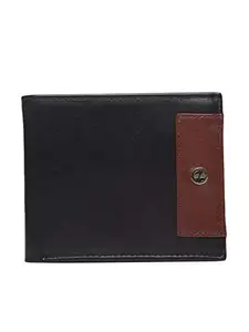 Carlton London Mens Leather Multi Card Wallet Black (8906030257433)