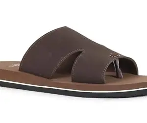 DR STTEP Men's Brown Lightweight Slipper 06 UK/IND