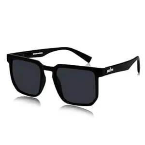 Dervin Square Polarized UV Protected Sunglasses for Men and Women