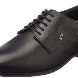 Lee Cooper Men's LC7610E Black Formal Lace UP Shoes_43EU