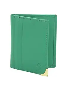 Aditi Wasan Genuine Leather Cardholder - Green