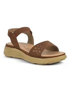 Liberty Women Smt-1 Tan Sandal - 36