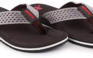 SPARX men's new slippers collection for outdoor/Walking/jogging SFG-2113, Color-Brown white,Size:UK-8
