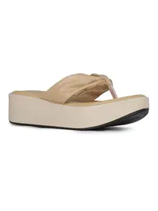 Inc.5 Womens Beige Solid Round Toe Casual Sandals