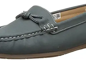 Bata Women's Madison Loafers (5512903_Grey_3 UK)