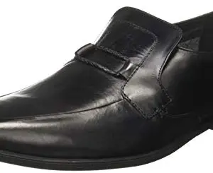Lee Cooper Men Lc1272nblack Black Leather Formal Shoes-10 UK/India (44 EU) (LC1272N)