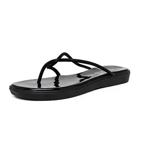 SOLES Black Fashion Sandals - 3 UK (36 EU) (200409C36)