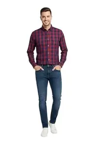 RK VED'S FASHION Cotton Shirt for Men, Solid Pattern, Long Sleeve, Regular Fit, Casual Wear, Breathable, Collar Neck