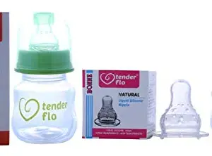 TENDERFLO Medi Feed & Natural Nipple 2+4 Pcs 60 ml (Set of 6)