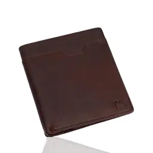 kargha India Rafine Rustic Brown Wallet | Genuine Leather | Premium Leather Wallet For Men And Women | Premium And Luxurious | Multiple Slots For Cash And Cards | Perfect For Gifting | Designed In Varanasi