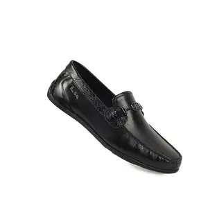 Pierre Cardin PC3039 Leather Cauals Shoes for Men_Black_44