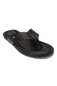 Louis Philippe_Mens_Sandal_(LPSCJRGFF222001_Black_40)