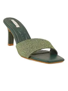Elle,Women Sandals,Olive,UK-6