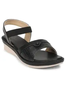 Liberty SENORITA SGL-1 LADIES BLACK CASUAL SANDAL 40