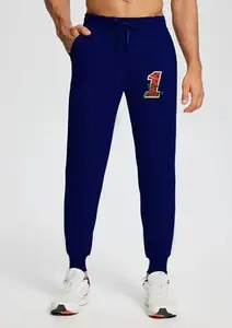 Elegent Track Pant for Men's Cotton Blend,NavySize_BZ-PNCE_28_235 Navy