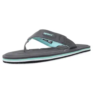 Sparx mens SF2124G Greyseagreen Flip-Flop - 8 UK (SF2124GGYSG0008)