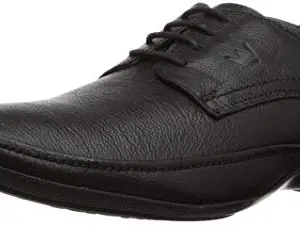 BOTOWI Men BW1006 Black Leather Formal Shoes-9 UK (43 EU) (2000685609BLK)