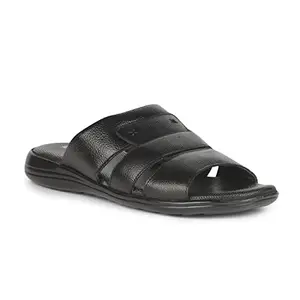 Liberty Coolers Black Formal Slippers For Mens (HOL-66_Black-9)