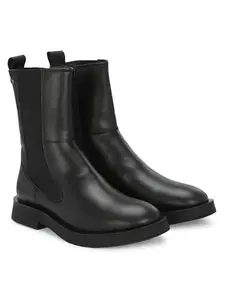 Delize Womens Black Chelsea Boots 65056-39