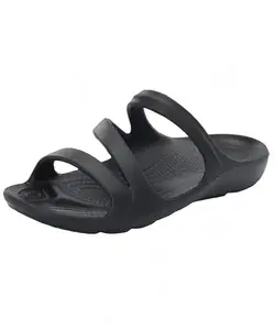 Women Black Slippers-Flip Flop 6 UK