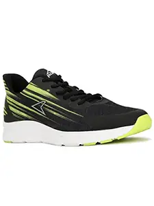 Power Mens Dynamo Myrun 52 Running Shoes, Black,