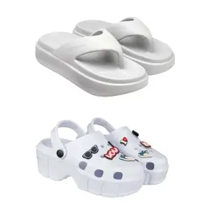 ZENWEAR Extra Soft Classic Casual wear with Ultra Soft Flexibility Technology Sandal for Women's-6108-2013 Multicolor