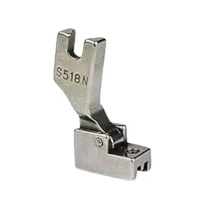 S518N Invisible Zipper Presser Foot Industrial Sewing Machines Fits Juki & Others
