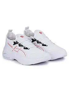 HASTEN Men's Running Shoes| Ideal for Sports,Gym,Training, Running Shoes for Men's & Boy's White