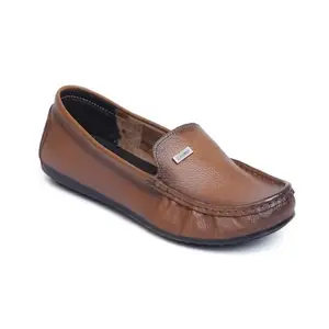 Zoom Shoes Premium Leather Comfortable Lightweight Bellies for Women with Rubber Sole Ideal for Casual Wear Beige