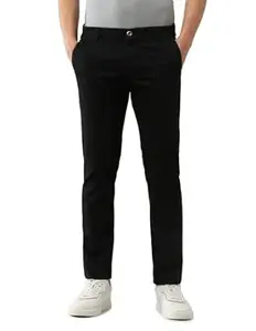 Arrow Sports Arrow Sport Men's Dobby Slim Fit Trousers