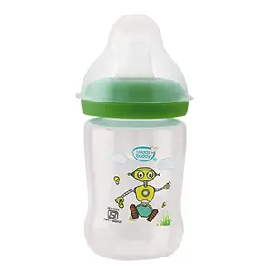 Buddsbuddy Premium Feeding Bottle (Regular)1pc (125ml, Green)