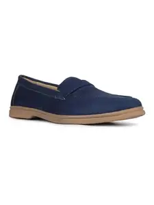 Inc.5 Womens Navy Casual Solid Round Toe Loafers