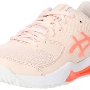 ASICS Womens Gel-Dedicate 8 Pearl Pink/Sun Coral Tennis Shoe - 9 UK (1042A237.700)