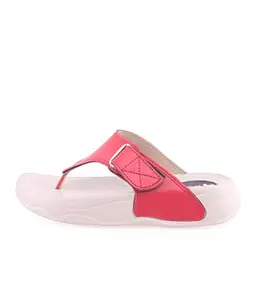 Welcome Women's Matellivred Flip-Flops - 8 UK/India (41 EU)(A01RedHF-13_8)
