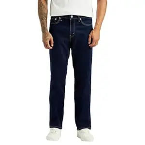 Levi's Men's 541 Dark Indigo Tapered Fit Mid-Rise Jeans
