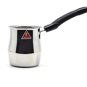 JEE ALTO Stainless Steel Tea Coffee Warmer Pot/Milk Pan with Handle_900ML price in India.