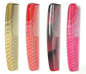 Premium Dressing Detangling Printed Hair Comb Combo Set Comb for Men,Women (Multicolour), Pack of 4