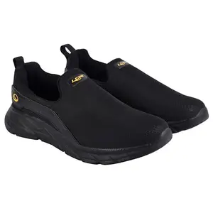 Lancer Mens WONDER-12BLK-MSTD Black Running Shoe