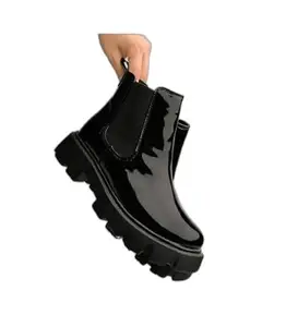 FF World Patent Leather Boots ? Stylish Women?s Shoes from Fashion World Footwear | Style 72 | IND - 5 FFW_1260 SSWE_864 Multicolor