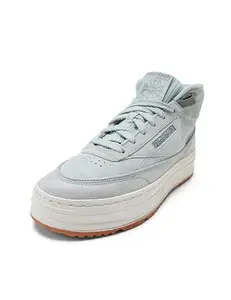 Reebok Women Club C Geo Mid Sea Spray/Harmony Green Rubber Gum-06 9.5